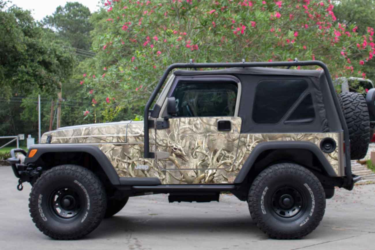Buck-Skull-Camo-Jeep-Wrangler-TJ -Wrap