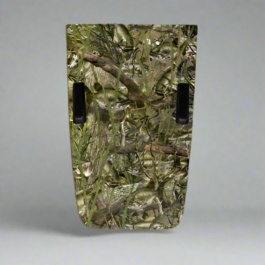 Jeep JL Wrangler Rubicon Hood Decal Fits 2018-2024 Bass Fishing Camouflage