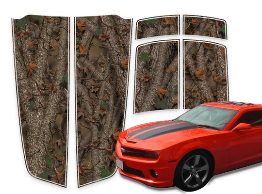 Camaro Racing Stripes Forest Die-Cut 2010-2015