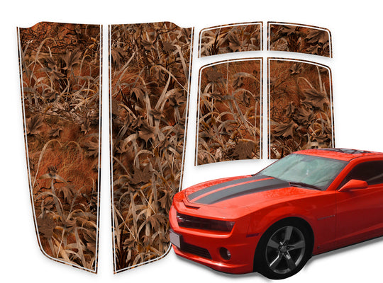 Camaro Racing Stripes Grassland Die-Cut 2010-2015