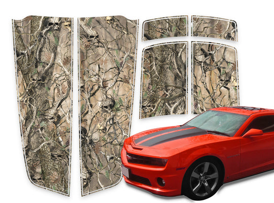 Camaro Racing Stripes Skulls Camo 2010-2015