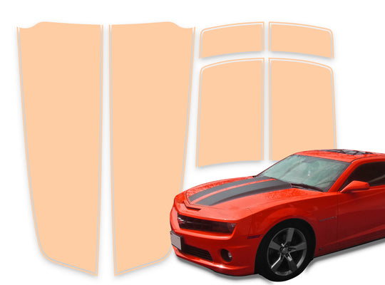 Camaro Racing Stripes Salmon Die-Cut 2010-2015