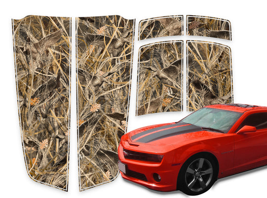 Camaro Racing Stripes Tallgrass Duck Die-Cut 2010-2015