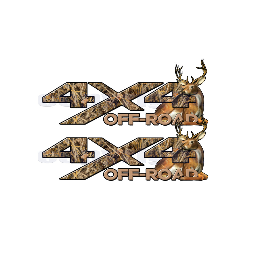 4X4 Offroad Decals Tallgrass Duck Camo Big Buck