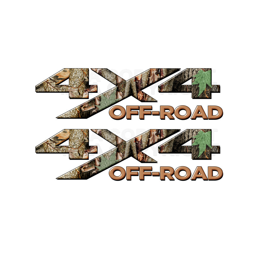 4X4 Decal Real AP Tree