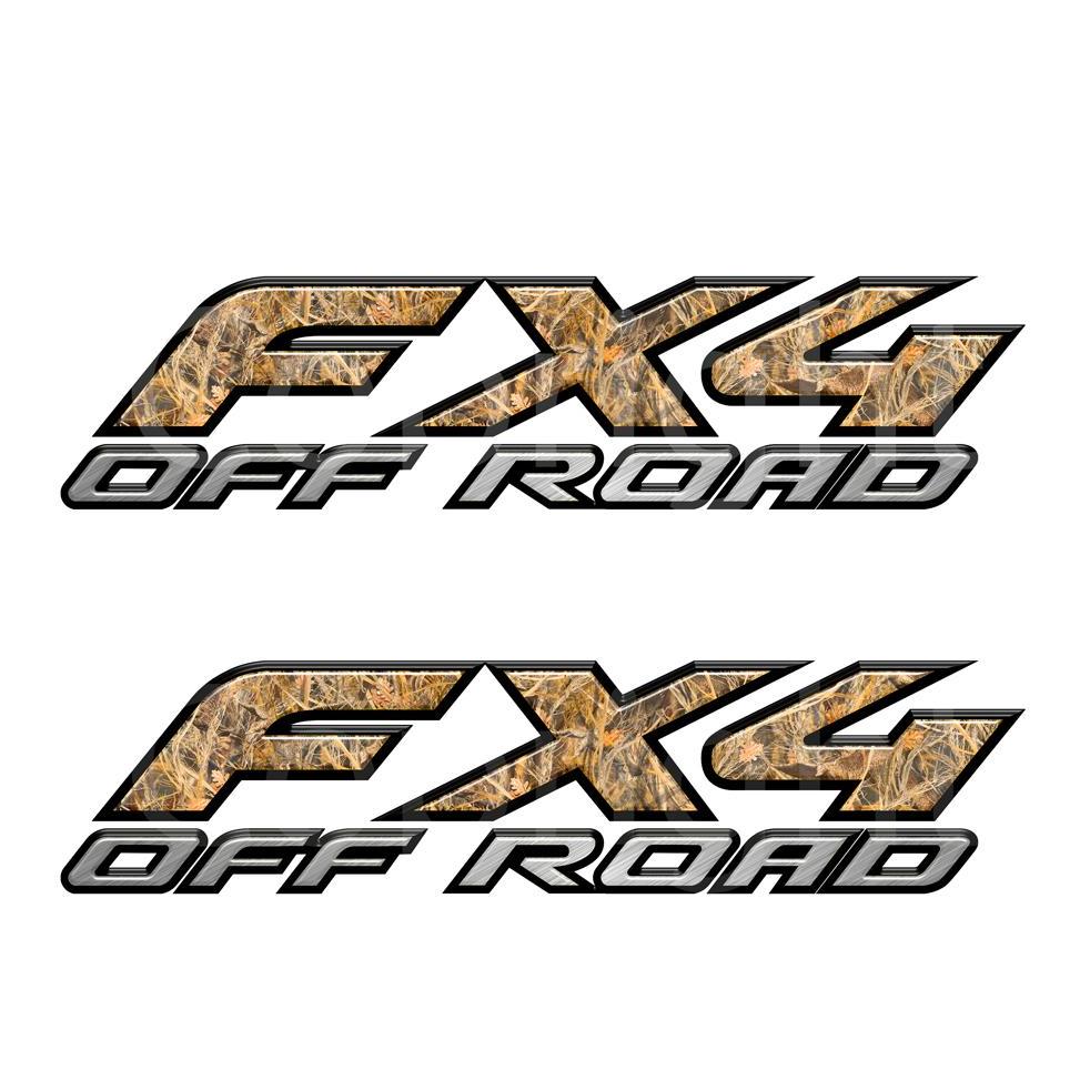 FX4 Truck Bed Decals - Tall Grass Duck Camo