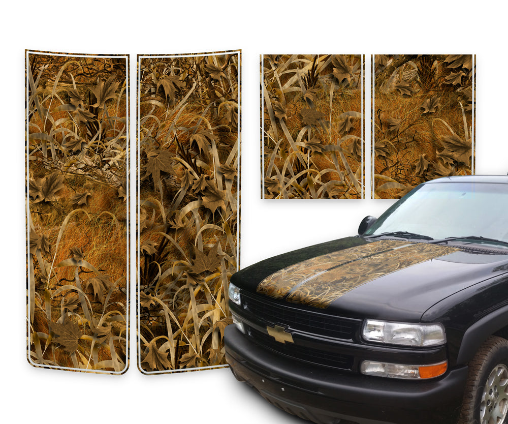 Chevy Silverado Racing Stripes Grassland - 1999-2002