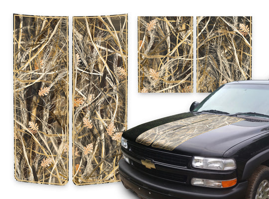 Chevy Tahoe Racing Stripes Tallgrass - Tan Pinstripe 2000-2006