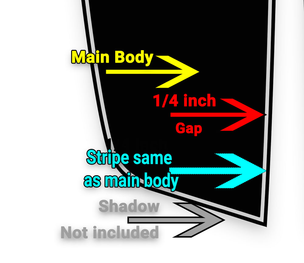 Chevy Tahoe Racing Stripes Buck Skulls - 2000-2006