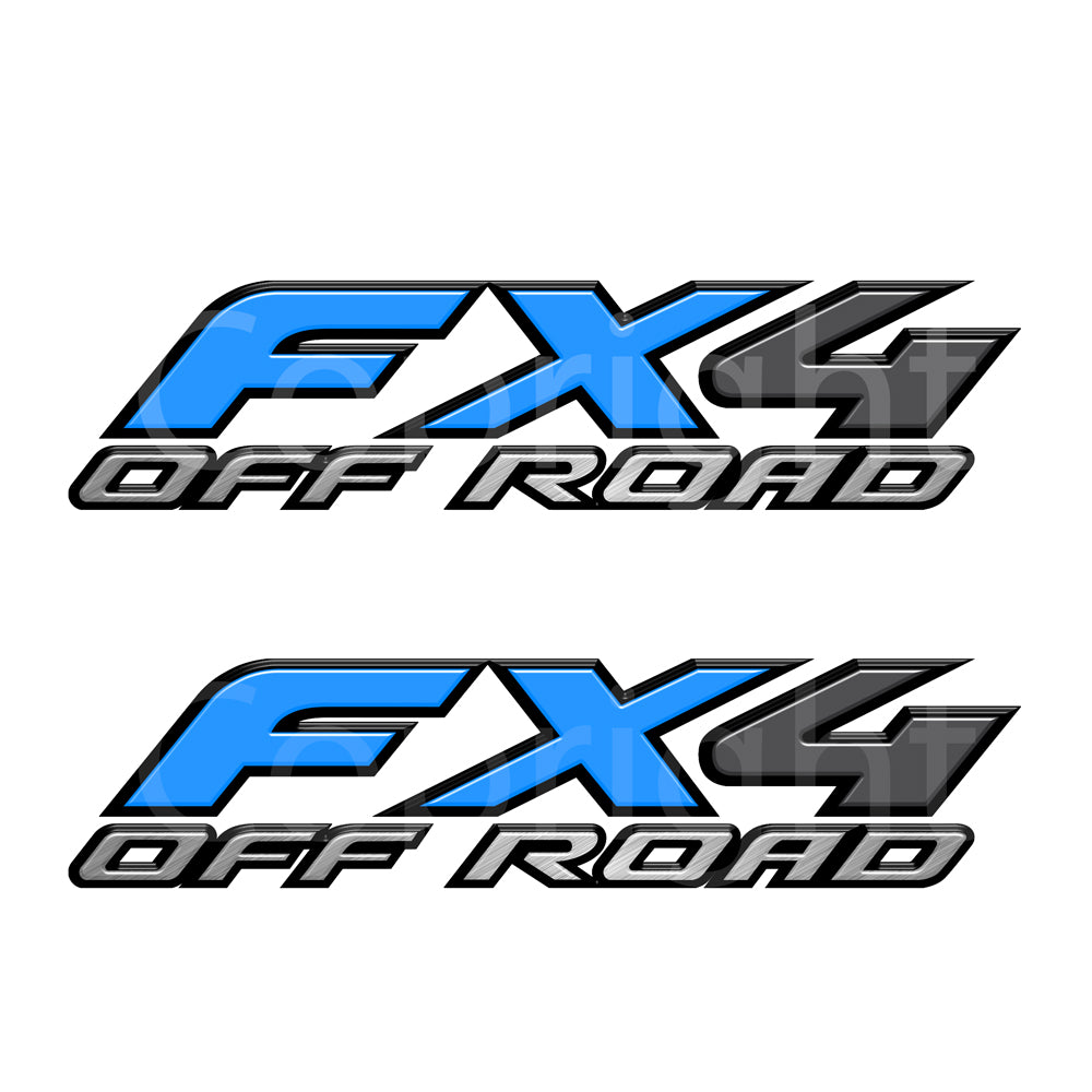 FX4 Decals Blue