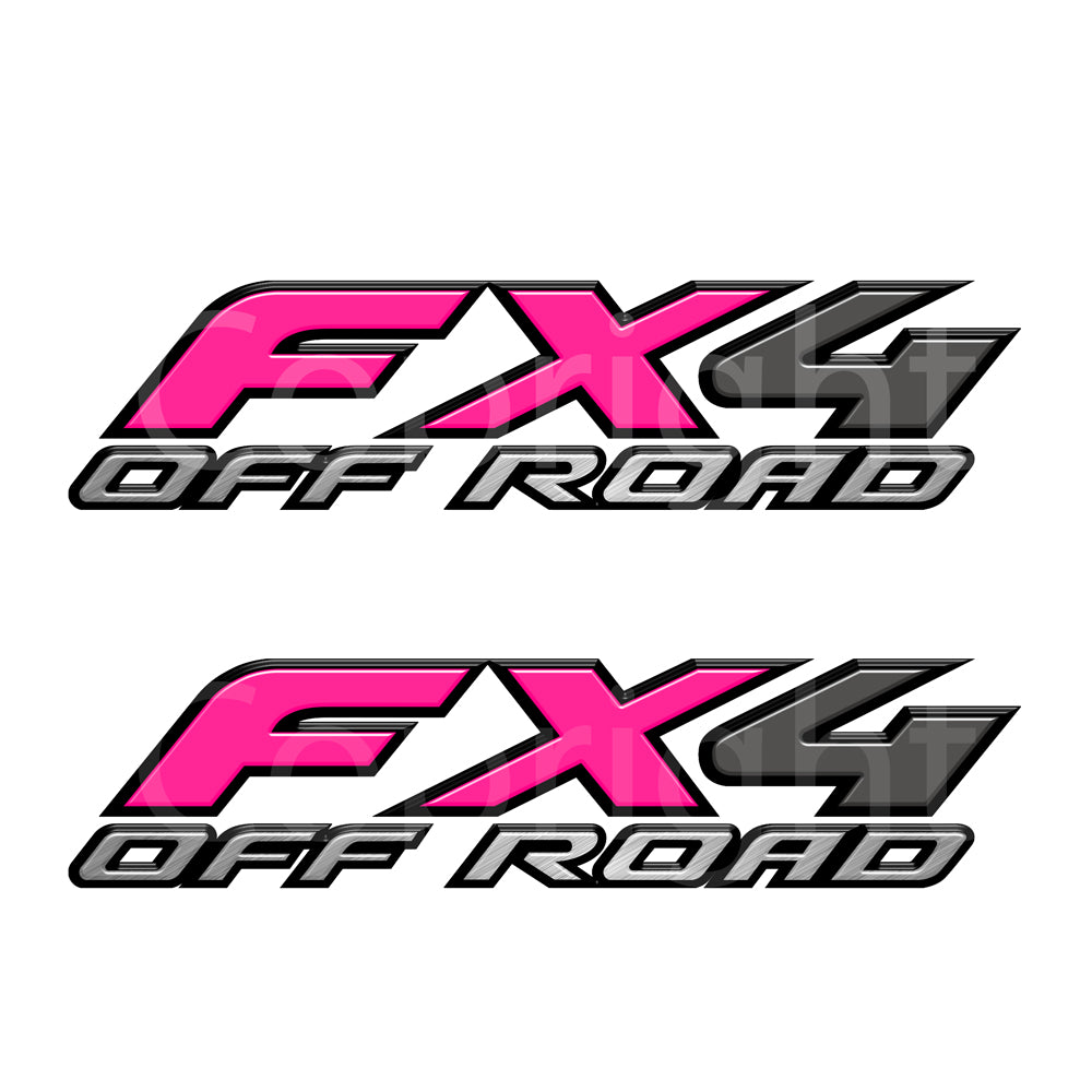 FX4 Decals Pink