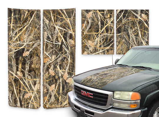 GMC Sierra Racing Stripes Tallgrass - Brown Pinstripe 2000-2006