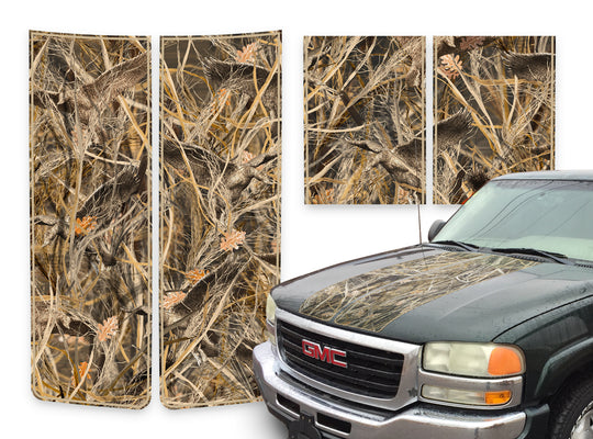 GMC Sierra Racing Stripes Tallgrass Duck - Tan Pinstripe 2000-2006