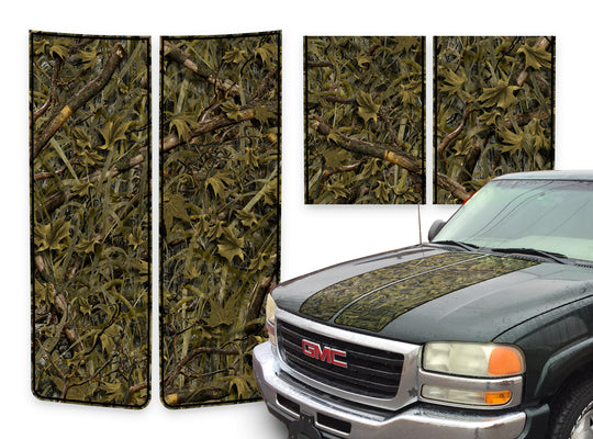 GMC Yukon Racing Stripes Marshland - Black Pinstripe 2000-2006