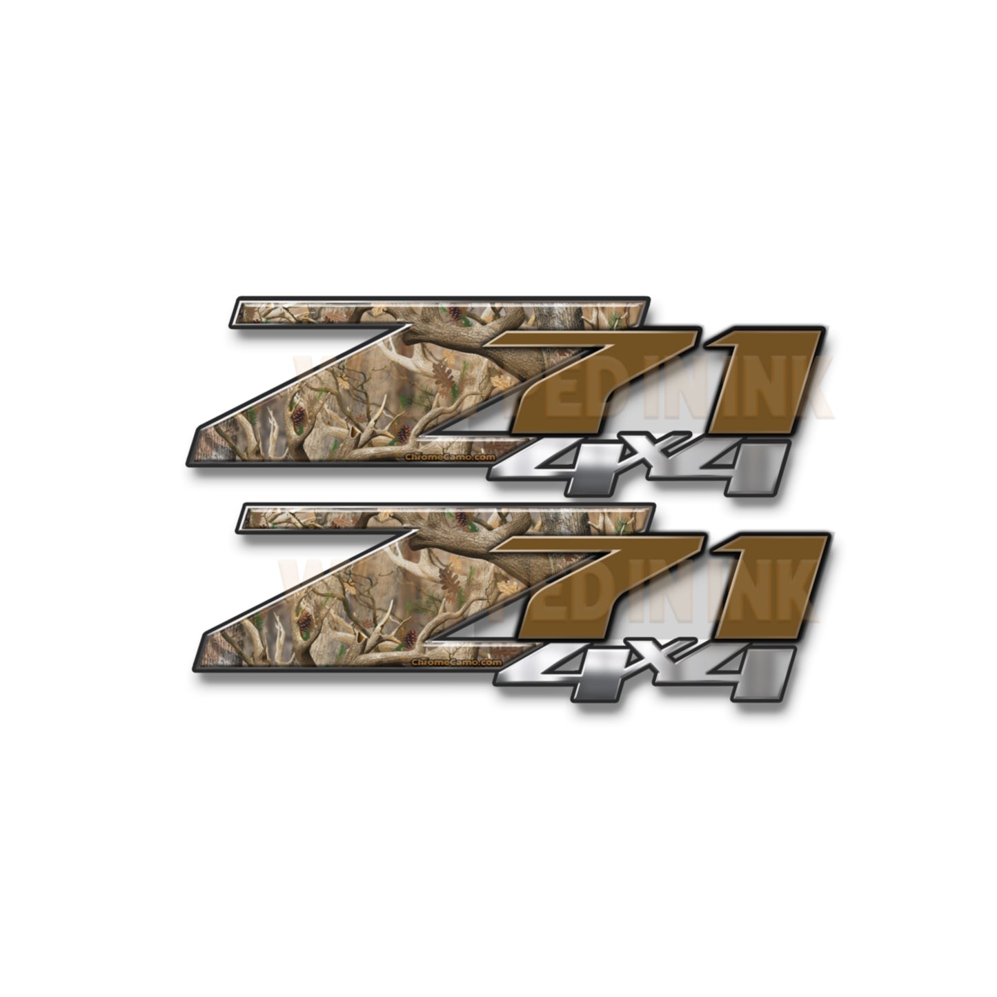 Z71 4x4 Decals Obliteration Camo