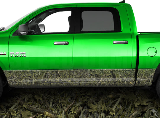 Marshland Rocker Panel Wrap Graphic Decal Wrap Truck Kit