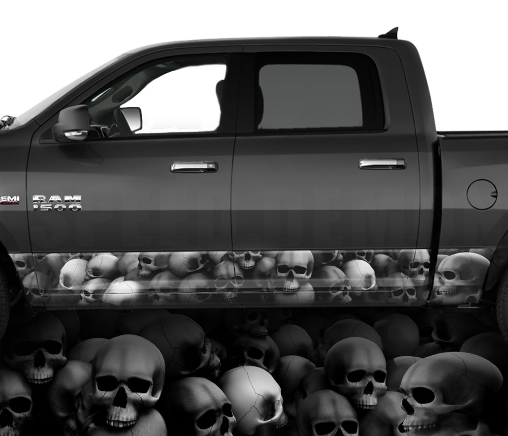 Rocker Wraps Skulls