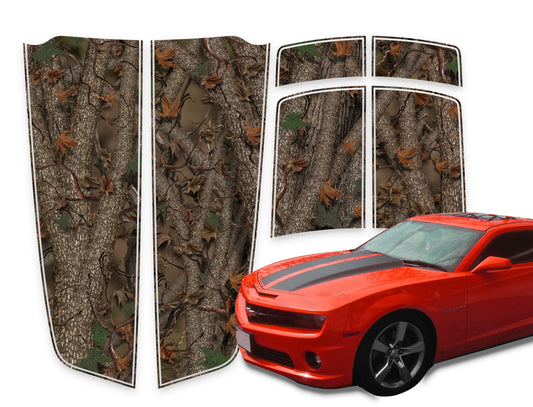 Camaro Racing Stripes Forest Die-Cut 2010-2015