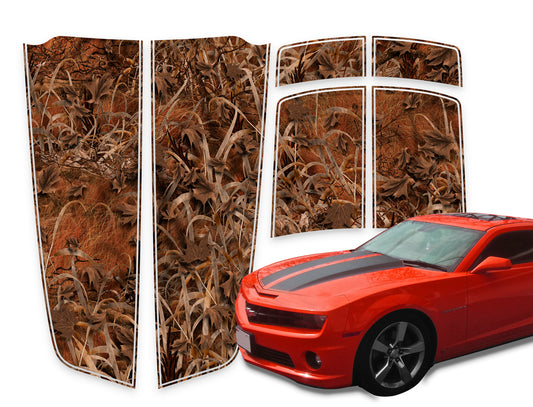 Camaro Racing Stripes Grassland Die-Cut 2010-2015