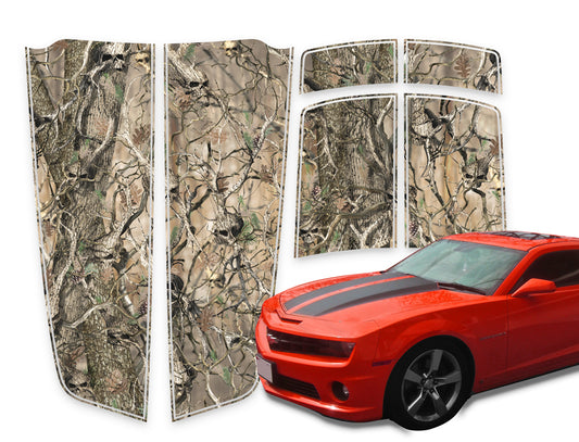 Camaro Racing Stripes Skulls Camo 2010-2015