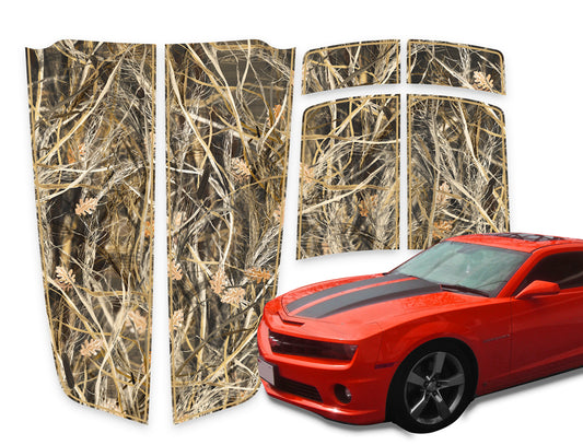 Camaro Racing Stripes Tallgrass - Tan Pinstripe 2010-2015