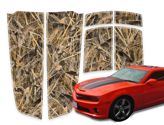 Camaro Racing Stripes Tallgrass Duck - Beige Pinstripe 2010-2015