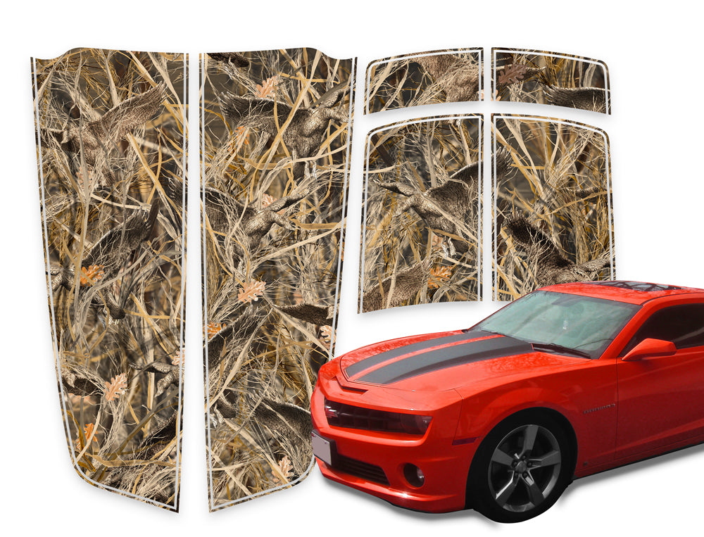 Camaro Racing Stripes Tallgrass Duck Die-Cut 2010-2015