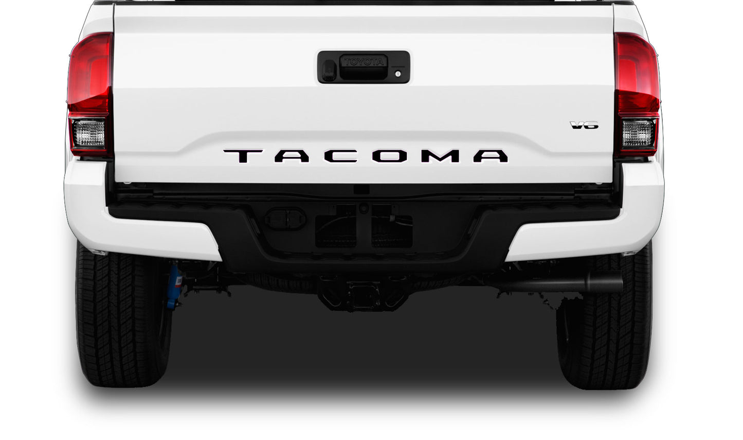 Toyota Tacoma Tailgate Lettering Orange