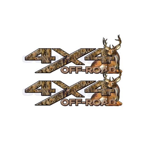 4X4 Offroad Decals Tallgrass Camo Big Buck