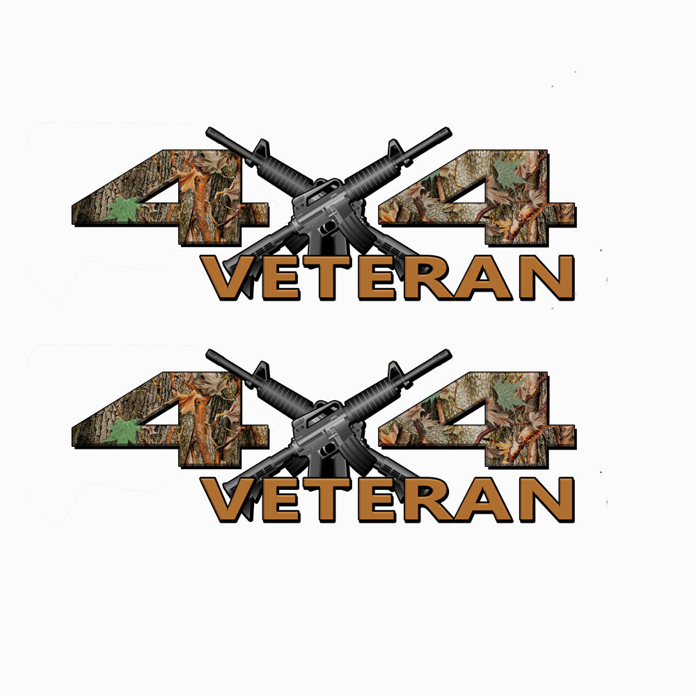 Veteran 4X4 Camo Decals