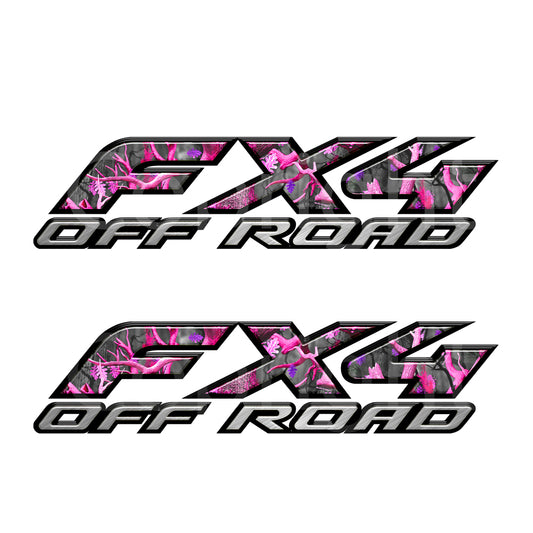 FX4 Decals Camo Obliteration Pink