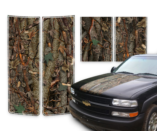 Chevy Silverado Racing Stripes Oak Ambush - 1999-2002