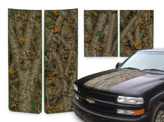 Chevy Tahoe Racing Stripes Forest - Green Pinstripe 2000-2006