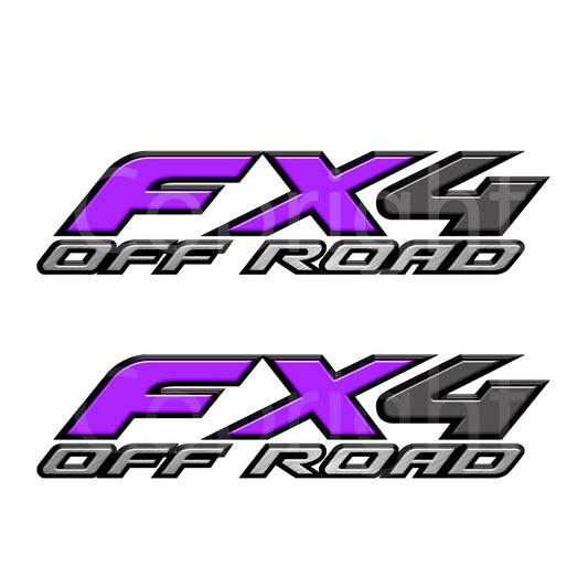 FX4 Decals Purple
