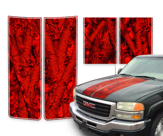 GMC Sierra Racing Stripes Forest Inferno - 2000-2006