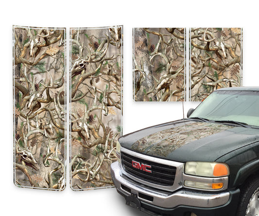 GMC Sierra Racing Stripes Buck Skulls - 2000-2006