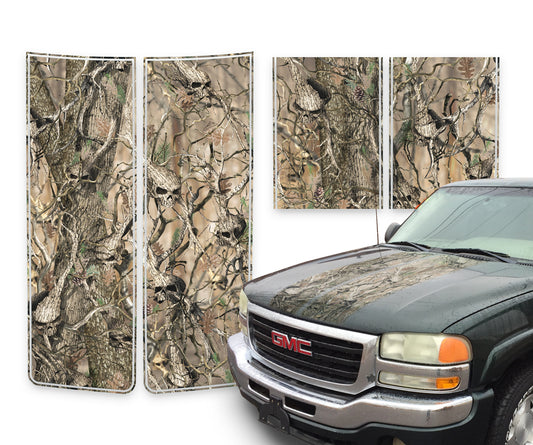 GMC Sierra Racing Stripes Skulls - 2000-2006