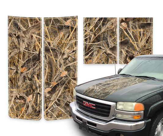 GMC Sierra Racing Stripes Tallgrass Duck - Tan Pinstripe 2000-2006