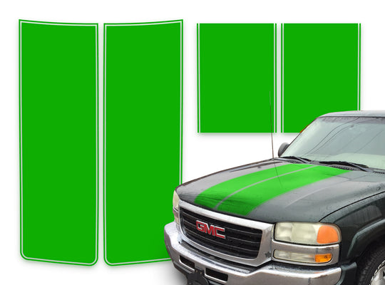 GMC Yukon Racing Stripes Green - 2000-2006