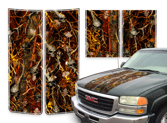 GMC Yukon Racing Stripes Skulls Blaze - 2000-2006