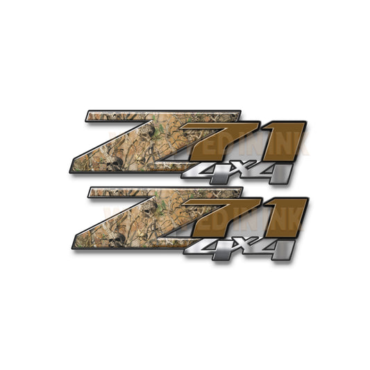 Z71 4x4 Decals Obliteration Skull Camo
