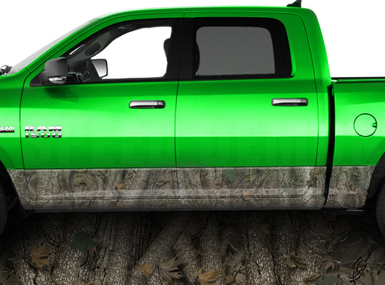 Forest Rocker Panel Wrap Graphic Decal Wrap Truck Kit