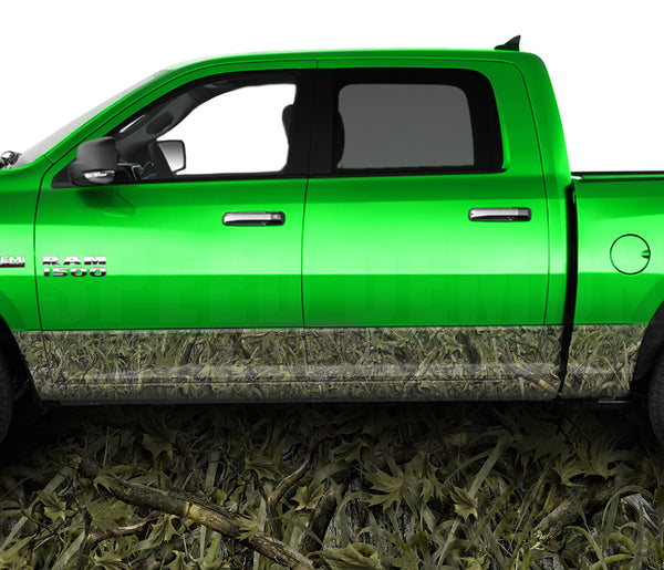 Marshland Rocker Panel Wrap Graphic Decal Wrap Truck Kit