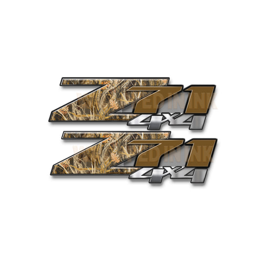 Z71 4x4 Decals Tallgrass Camo